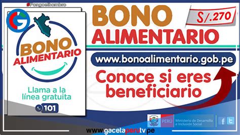 Bono Alimentario De Soles Consulta En El Link Oficial Si Eres