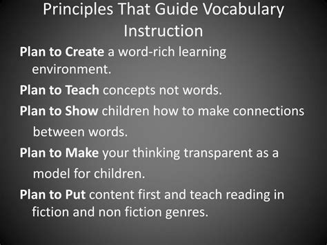 Ppt Accelerated Vocabulary Instruction Powerpoint Presentation Free