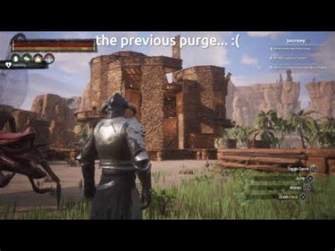 The admin panel is a technical game mechanic in conan exiles.it provides access to many of the game's items, creatures, thralls and start next purge. Conan Exiles Defeating the purge - YouTube