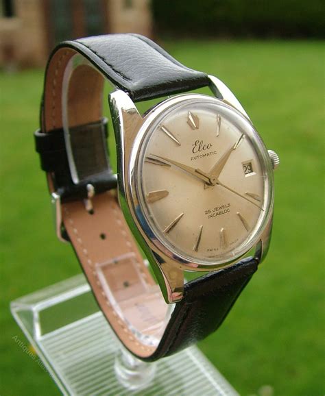 Antiques Atlas - A Gents 1960s Elco Automatic Wrist Watch
