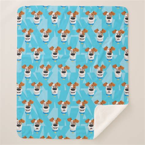 Whether you're looking for a blanket warmers for home or free blankets wholesale, we've got you covered with a variety of styles. Secret Life of Pets - Max Pattern Sherpa Blanket - Custom ...