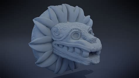 Stl File Quetzalcoatl Aztec Deity 🕍・3d Printer Design To Download・cults