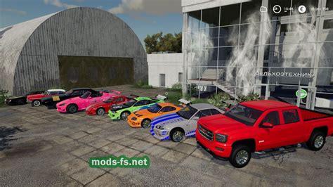 Мод пак Cars Pack By Winston 9587 для игры Farming Simulator 2019