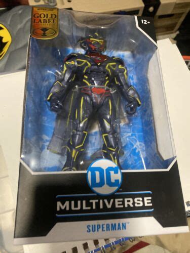 Dc Multiverse Gold Label Energized Unchained Armor Superman 7 Action