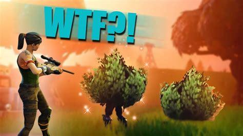 New Legendary Bushes Update Bush Trolling Fortnite Battle Royale