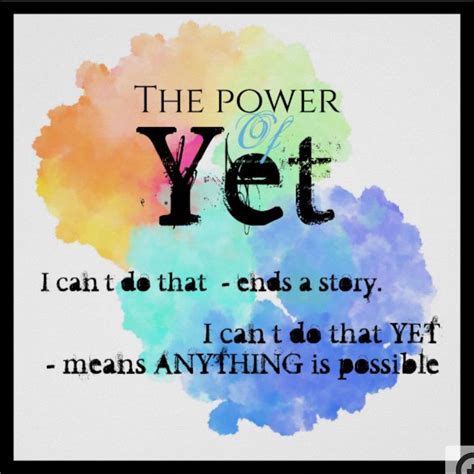 Motivational Series About Yet The Power Of Yet Inspirational Quotes
