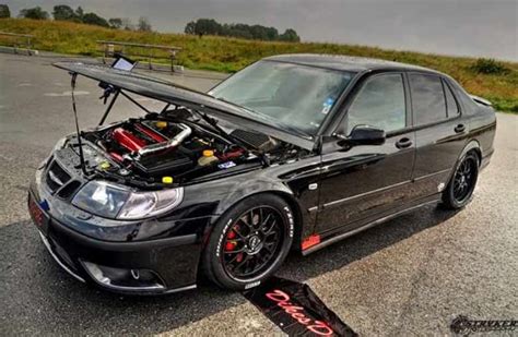 Saab 9 5 Liner Project Car Is Ready For The Track