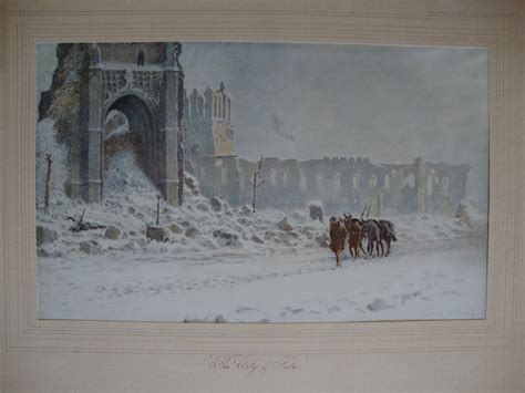 The City Of Fate By The Artist Gilbert Holiday Signed By The Artist