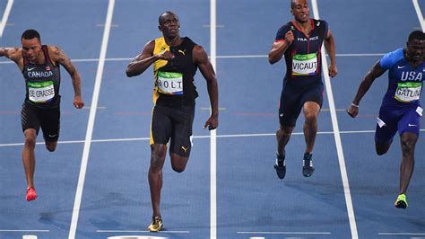 Rio 2016 Usain Bolt Wins Third Straight Olympic 100m Gold Nbc Olympics