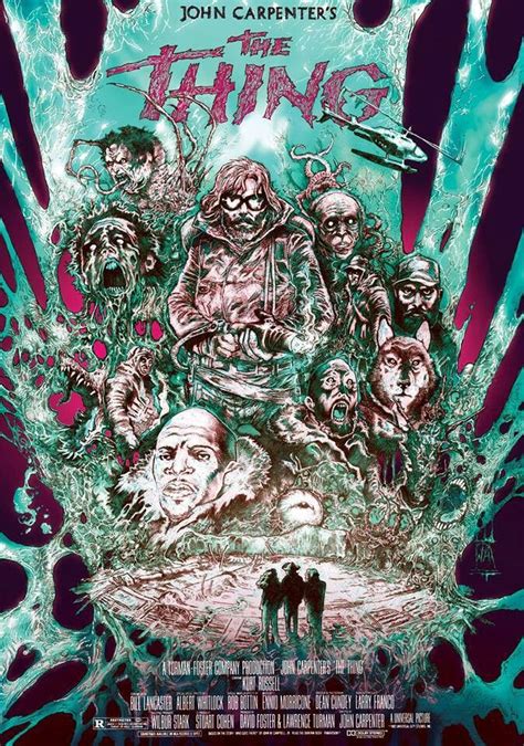 The Thing Film Posters Art Horror Movie Art Movie Poster Art