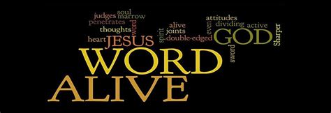 Scripture Display Word Alive