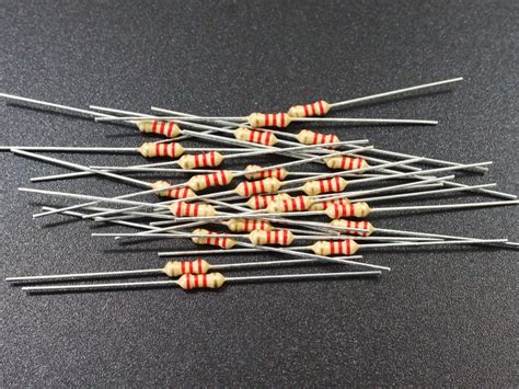 Resistor 22k Ohm 5 14w 25 Pack Protosupplies