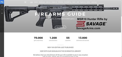 New 10th Edition Firearms Guide Comes With 13000 Printable Gun