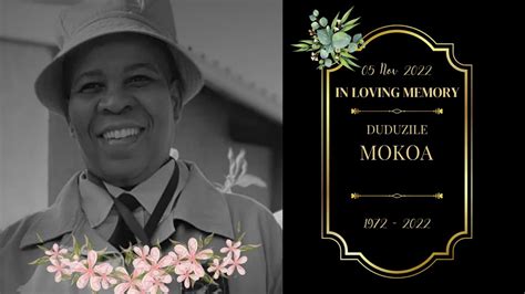 Duduzile Mokoas Funeral Service Youtube