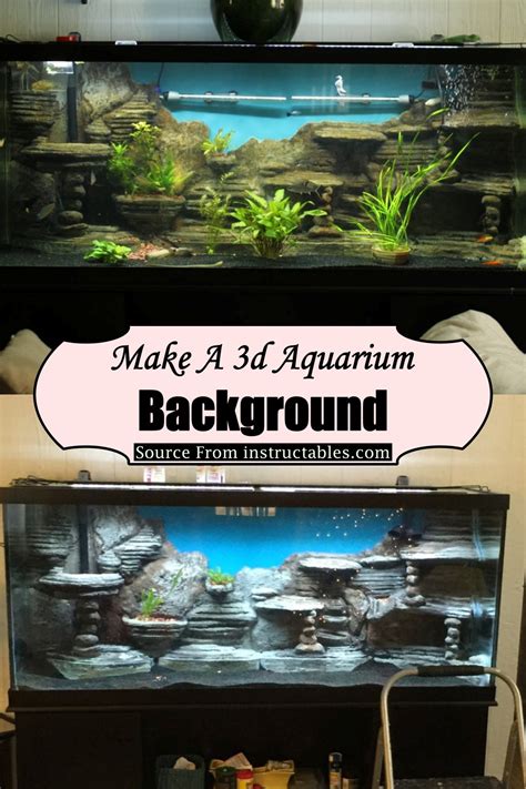15 Diy Aquarium Background Ideas Diyscraftsy