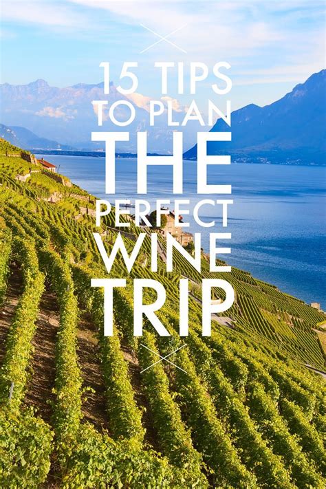 15 Tips For Planning The Perfect Wine Tasting Trip Winetraveler