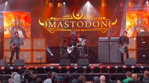 Watch Mastodon Perform On Jimmy Kimmel Live Blabbermouthnet