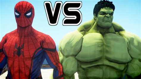 The Incredible Hulk Vs Spider Man Civil War Youtube