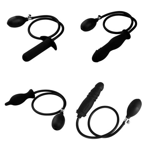 Vibrating Inflatable Butt Plug Plugs Anal Prostate Massager Toys Plugs