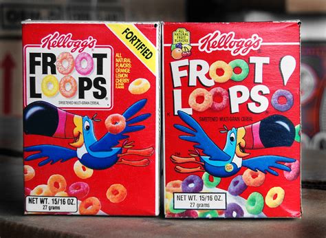 Kelloggs Froot Loops 1990s A Photo On Flickriver