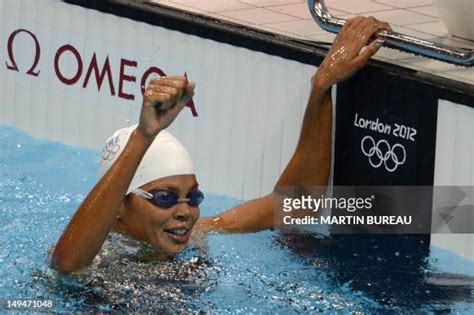 Frances Coralie Balmy Smiles After The Womens 400m Freestyle Heats