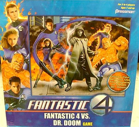 Fantastic Four Vs Dr Doom Game Board Game Boardgamegeek