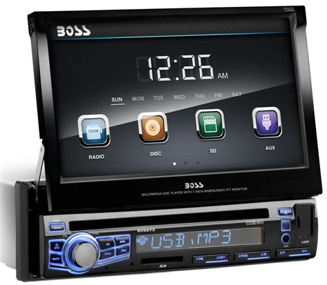 Simple, ergonomic controls along with a 'hold' feature that. BOSS BV9973 CAR DVD/CD PLAYER 7" TOUCHSCREEN MONITOR iPOD ...