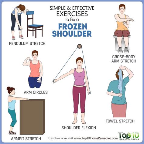 Simple And Effective Exercises To Fix A Frozen Shoulder Top 10 Home