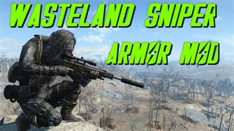 Fallout 4 Wasteland Sniper Armor Youtube