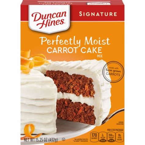 Duncan Hines Signature Carrot Cake Mix 1525 Oz Frys Food Stores