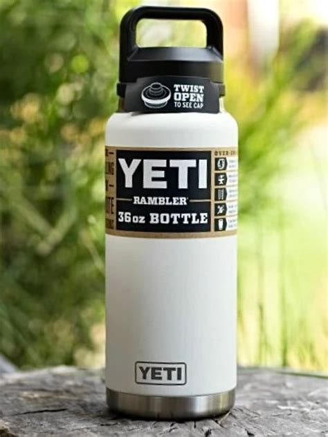 36oz Personalized Rhinestoned Yeti Bottle Etsy