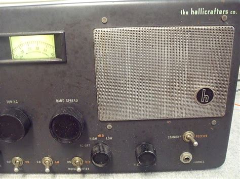 Hallicrafters Short Wave Radio Receiver S 40 Vintage Malahat Including