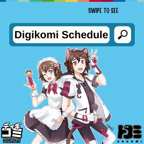 Hololive Official On Twitter 🎉schedule🎉 The Digikomi Schedule Has