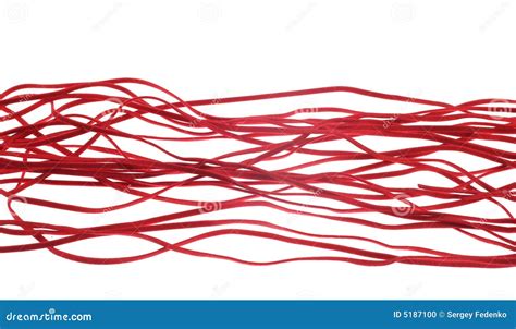 Red Threads Royalty Free Stock Photography 8883893
