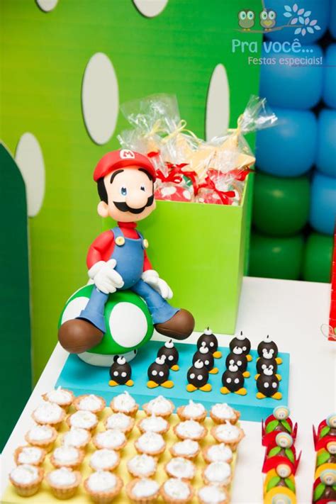 Karas Party Ideas Brazilian Super Mario Boy Gaming