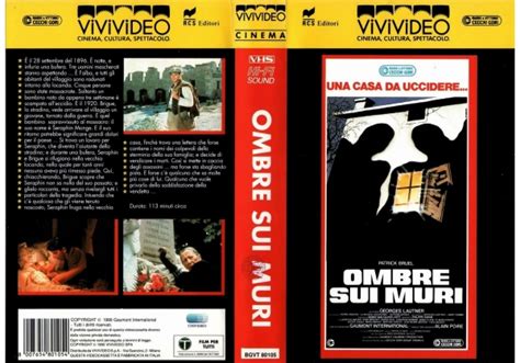 La maison assassinée 1988 on Vivivideo Italy VHS videotape
