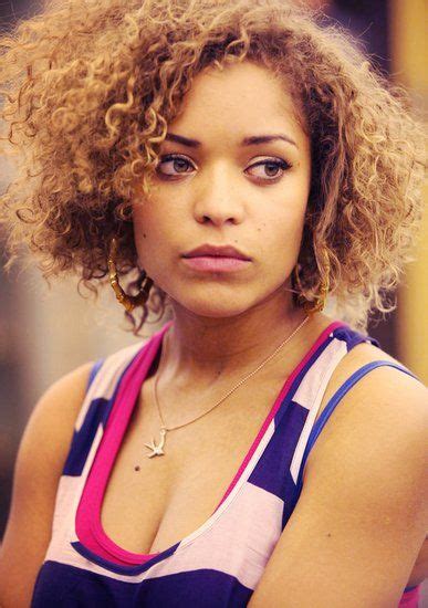 Alisha Alisha Alisha Antonia Thomas Curly Hair Styles Celebrities Female