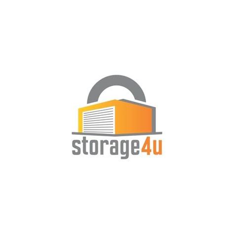 Storage4u Professional Yet Catchy Fun Logo For Storage Facility