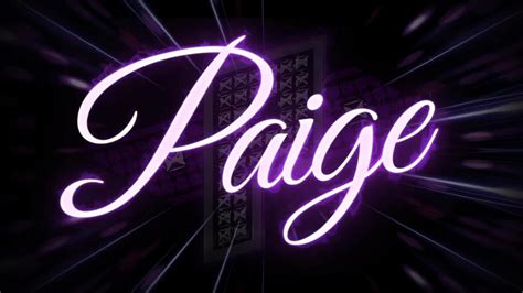 Paige Entrance Video Wwe