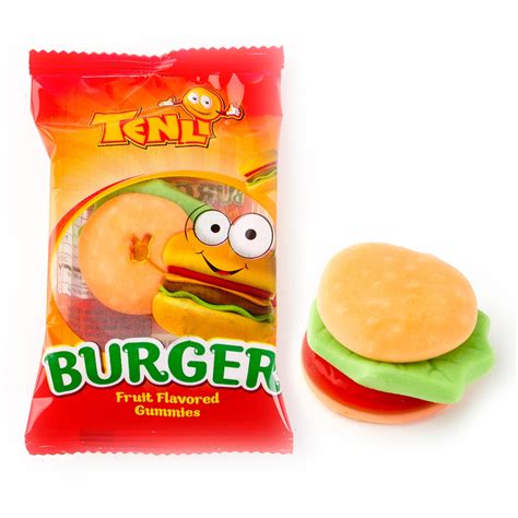 Gummy Burger Candy 24ct • Gummies And Jelly Candy • Bulk Candy • Oh Nuts®