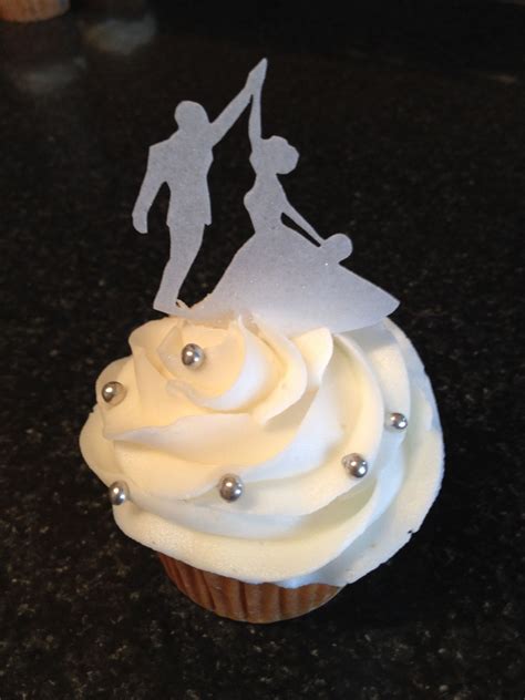 Wedding High Five Cupcake Topper Edible Cake By Silvermisted