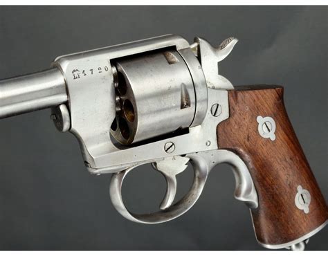 Revolver Dofficier Modèle 1870 Lefaucheux Calibre 12mm France