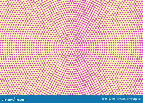 Yellow Pink Dotted Halftone Frequent Smooth Dotted Gradient Half Tone