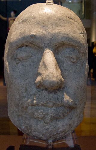 Oliver Cromwells Death Mask Oliver Cromwell 25 April 159 Flickr
