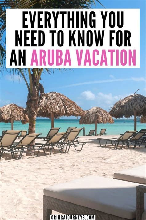 Learn About Everything You Need To Know For An Aruba Vacation