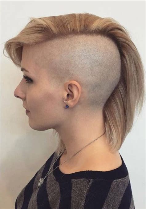 Hairdare Undercut Shaved Beauty Half Shaved Head Shaved Sides