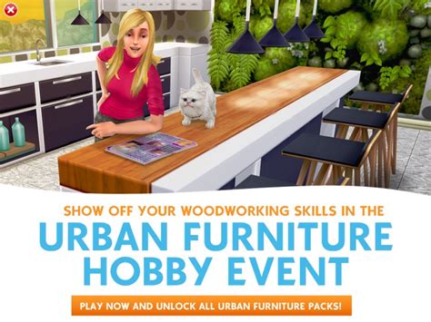 Urban Furniture Event The Sims Freeplay