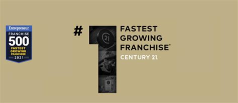 Century 21 Real Estate Llc Tops List Of Fastest Growing Franchises
