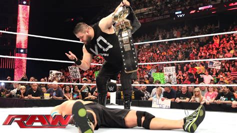 Kevin Owens Confronts John Cena Raw May 18 2015 Youtube