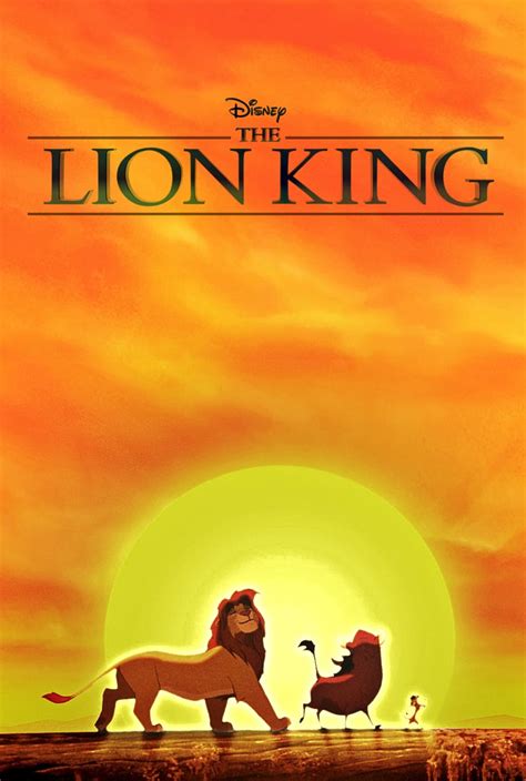 The Lion King 1994 Poster Disney Foto 43151126 Fanpop